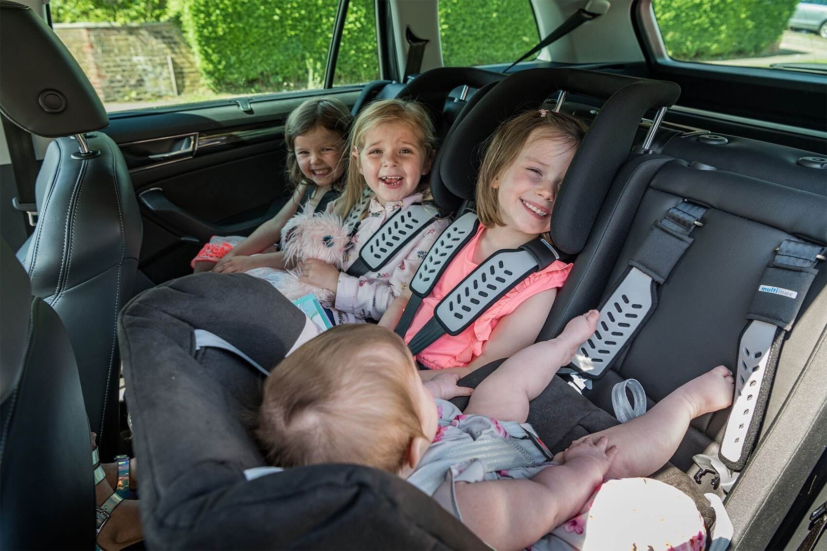 Best cars for 3 child seats